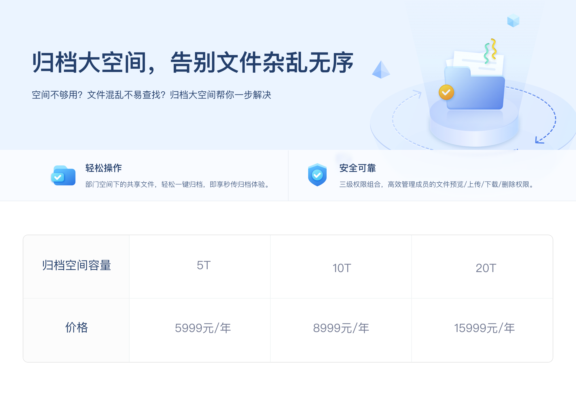 归档大空间